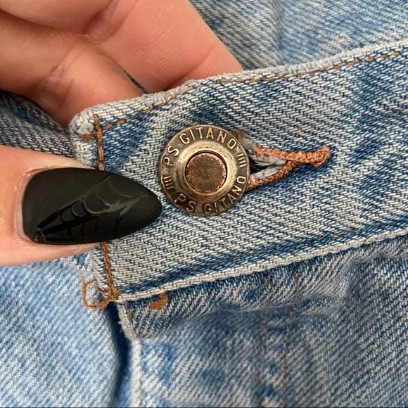 Vintage PS Gitano High Rise Pinch Waist 90’s Mom Jeans 4/6 - Picture 4 of 7